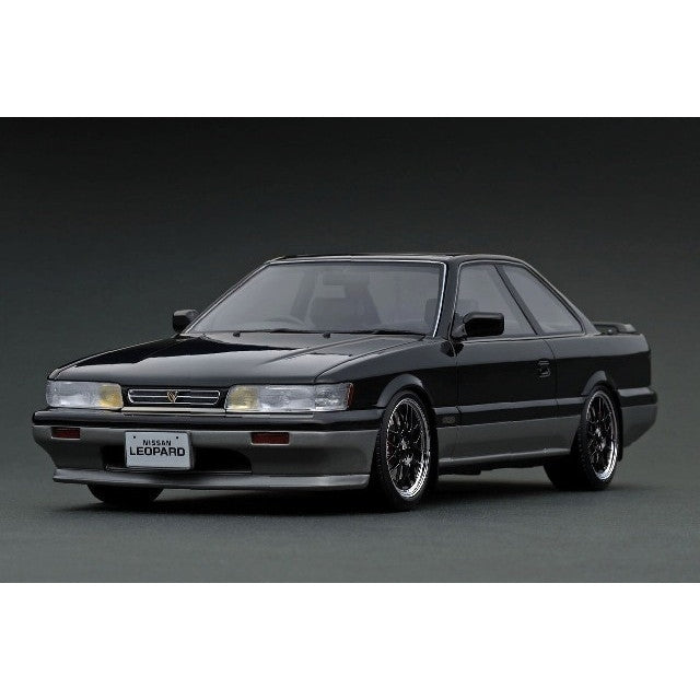 【新品即納】[MDL] 1/18 Nissan(ニッサン) Leopard(レオパード) Ultima V30TWINCAM TURBO(F31) Black/Silver 完成品 ミニカー(IG3818) ignition model(イグニッションモデル)(20250719)