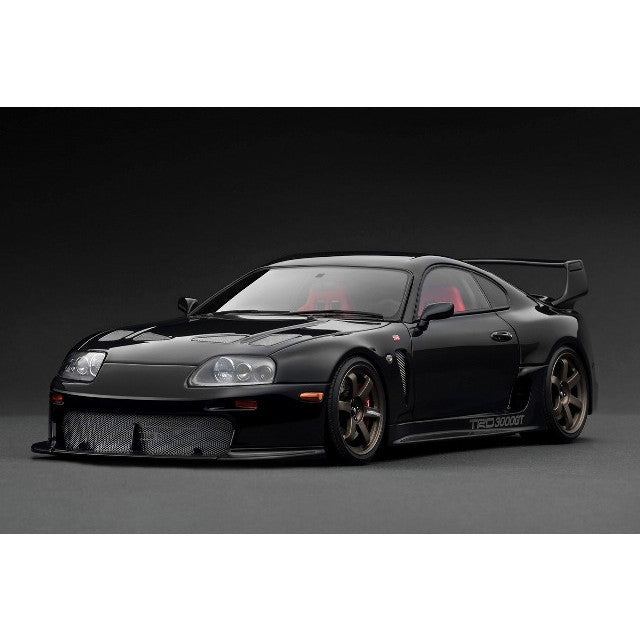 【新品即納】[MDL] 1/18 Toyota(トヨタ) Supra(スープラ)(A80) TRD 3000GT Black(ブラック) 完成品 ミニカー(IG3599) ignition model(イグニッションモデル)(20250823)