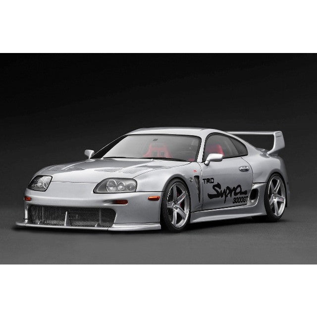 【新品即納】[MDL] 1/18 Toyota(トヨタ) Supra(スープラ)(A80) TRD 3000GT Silver(シルバー) 完成品 ミニカー(IG3600) ignition model(イグニッションモデル)(20250719)