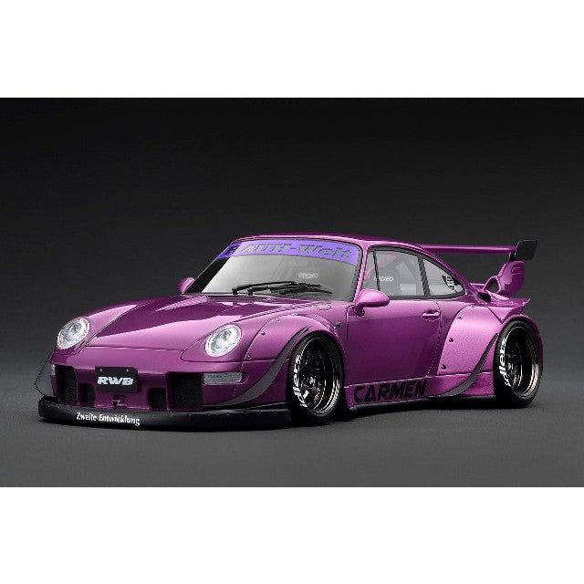 【新品即納】[MDL] 1/18 RWB 993 Purple Metallic(パープルメタリック) 完成品 ミニカー(IG3623) ignition model(イグニッションモデル)(20250719)