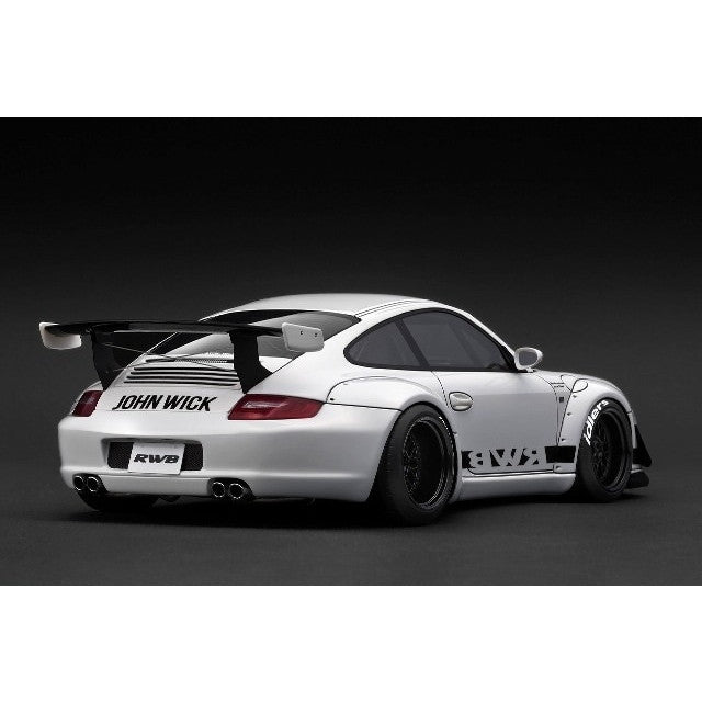 【新品即納】[MDL] 1/18 RWB 997 GT3 White(ホワイト) 完成品 ミニカー(IG3779) ignition model(イグニッションモデル)(20250621)