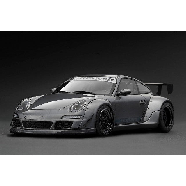 【新品即納】[MDL] 1/18 RWB 997 Gun Metallic(ガンメタリック) 完成品 ミニカー(IG3780) ignition model(イグニッションモデル)(20250621)