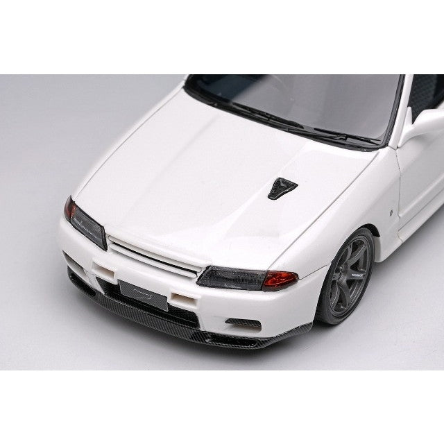 【予約安心出荷】[MDL] 1/43 BUILT BY LEGENDS(ビルト バイ レジェンズ) マインズ スカイライン GT-R BNR32 シラナミホワイト 完成品 ミニカー(EM679A) EIDOLON(アイドロン)(2025年9月)