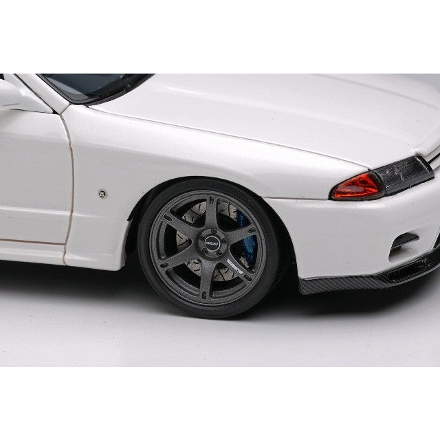 【予約安心出荷】[MDL] 1/43 BUILT BY LEGENDS(ビルト バイ レジェンズ) マインズ スカイライン GT-R BNR32 シラナミホワイト 完成品 ミニカー(EM679A) EIDOLON(アイドロン)(2025年9月)