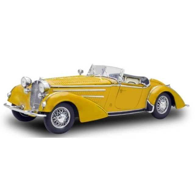 【新品即納】[MDL] 1/18 ホルヒ 855 ロードスター 1939年 ゴールド 完成品 ミニカー(2411) SUN STAR(サンスター)(20250531)