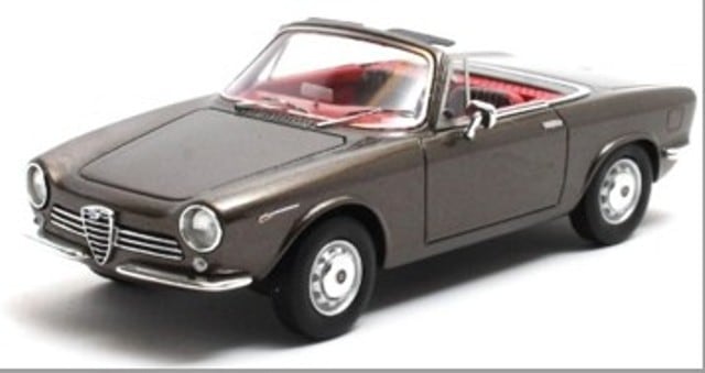 【新品即納】[MDL] 1/43 アルファロメオ ジュリア GT スパイダー 1963年 ブラウンメタリック 完成品 ミニカー(MX40102141) MATRIX(マトリックス)(20250531)