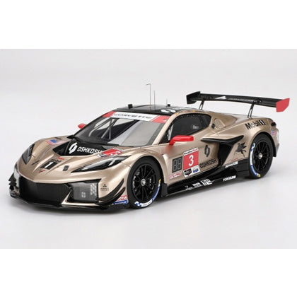 【新品即納】[MDL] TOP SPEEDシリーズ 1/18 シボレー コルベット Z06 GT3.R IMSA セブリング12時間 2024 #3 コルベットレーシング by Pratt Miller Motorsports 完成品 ミニカー(TS0590) TSM(トゥルースケールミニチュアズ)(20250731)
