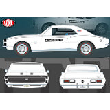 【新品即納】[MDL] 1/18 1967年 シボレーカマロ RS/SS Car Craft Test Car 完成品 ミニカー(A1805734) ACME(アクメ)(20250831)