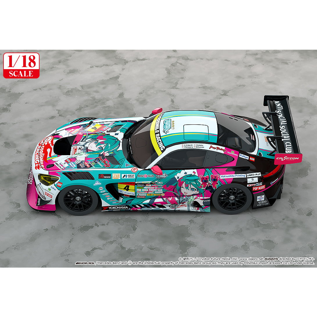 【予約安心出荷】[MDL] 1/18 グッドスマイル 初音ミク AMG 2025 開幕戦Ver. 初音ミク GTプロジェクト 完成品 ミニカー グッドスマイルレーシング(2025年12月)
