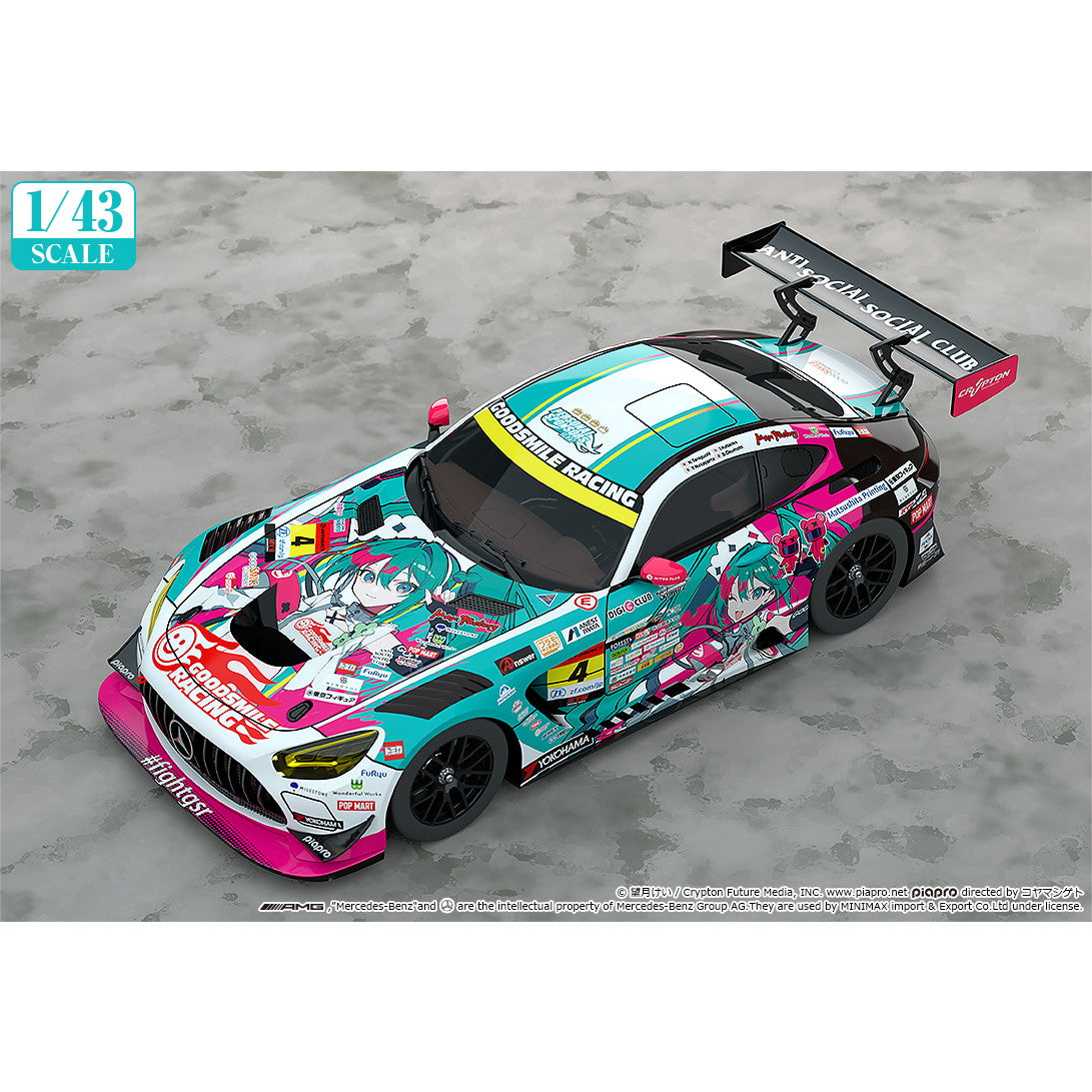 【予約安心出荷】[MDL] 1/43 グッドスマイル 初音ミク AMG 2025 開幕戦Ver. 初音ミク GTプロジェクト 完成品 ミニカー グッドスマイルレーシング(2025年11月)
