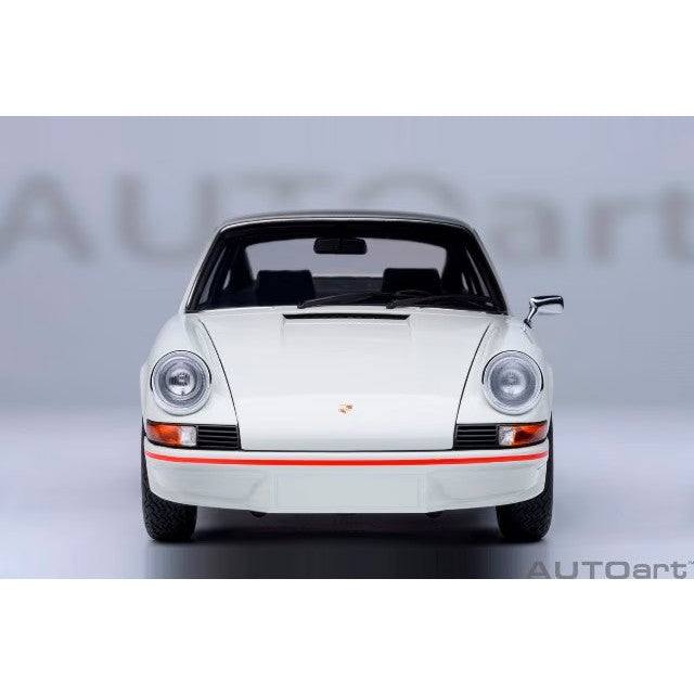 【新品即納】[MDL] オートアート・コンポジットモデルシリーズ 1/18 ポルシェ 911 カレラ 2.7 RS(グランプリホワイト×レッド・ストライプ) 完成品 ミニカー(78030) AUTOart(オートアート)(20250531)
