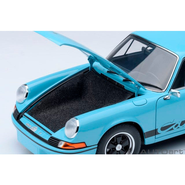 【新品即納】[MDL] オートアート・コンポジットモデルシリーズ 1/18 ポルシェ 911 カレラ 2.7 RS(ガルフブルー×ブラック・ストライプ) 完成品 ミニカー(78032) AUTOart(オートアート)(20250531)
