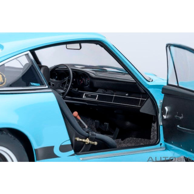 【新品即納】[MDL] オートアート・コンポジットモデルシリーズ 1/18 ポルシェ 911 カレラ 2.7 RS(ガルフブルー×ブラック・ストライプ) 完成品 ミニカー(78032) AUTOart(オートアート)(20250531)