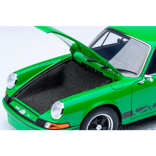 【中古即納】[MDL] オートアート・コンポジットモデルシリーズ 1/18 ポルシェ 911 カレラ 2.7 RS(バイパー グリーン×ブラック・ストライプ) 完成品 ミニカー(78034) AUTOart(オートアート)(20250531)