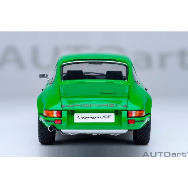 【中古即納】[MDL] オートアート・コンポジットモデルシリーズ 1/18 ポルシェ 911 カレラ 2.7 RS(バイパー グリーン×ブラック・ストライプ) 完成品 ミニカー(78034) AUTOart(オートアート)(20250531)