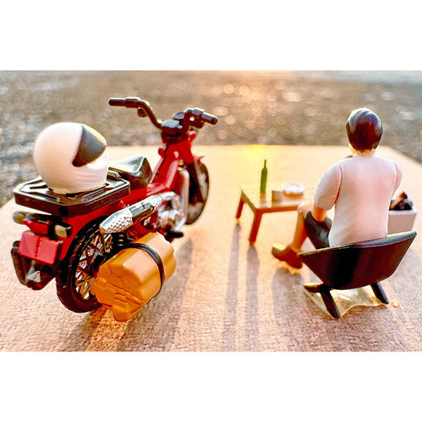【予約安心出荷】[MDL] トミカリミテッドヴィンテージ ジオコレ64 #カースナップ30a 1/64 ソロキャンプ(ホンダ CT125・ハンターカブ付属) 完成品 ミニカー(334583) TOMYTEC(トミーテック)(2025年9月)