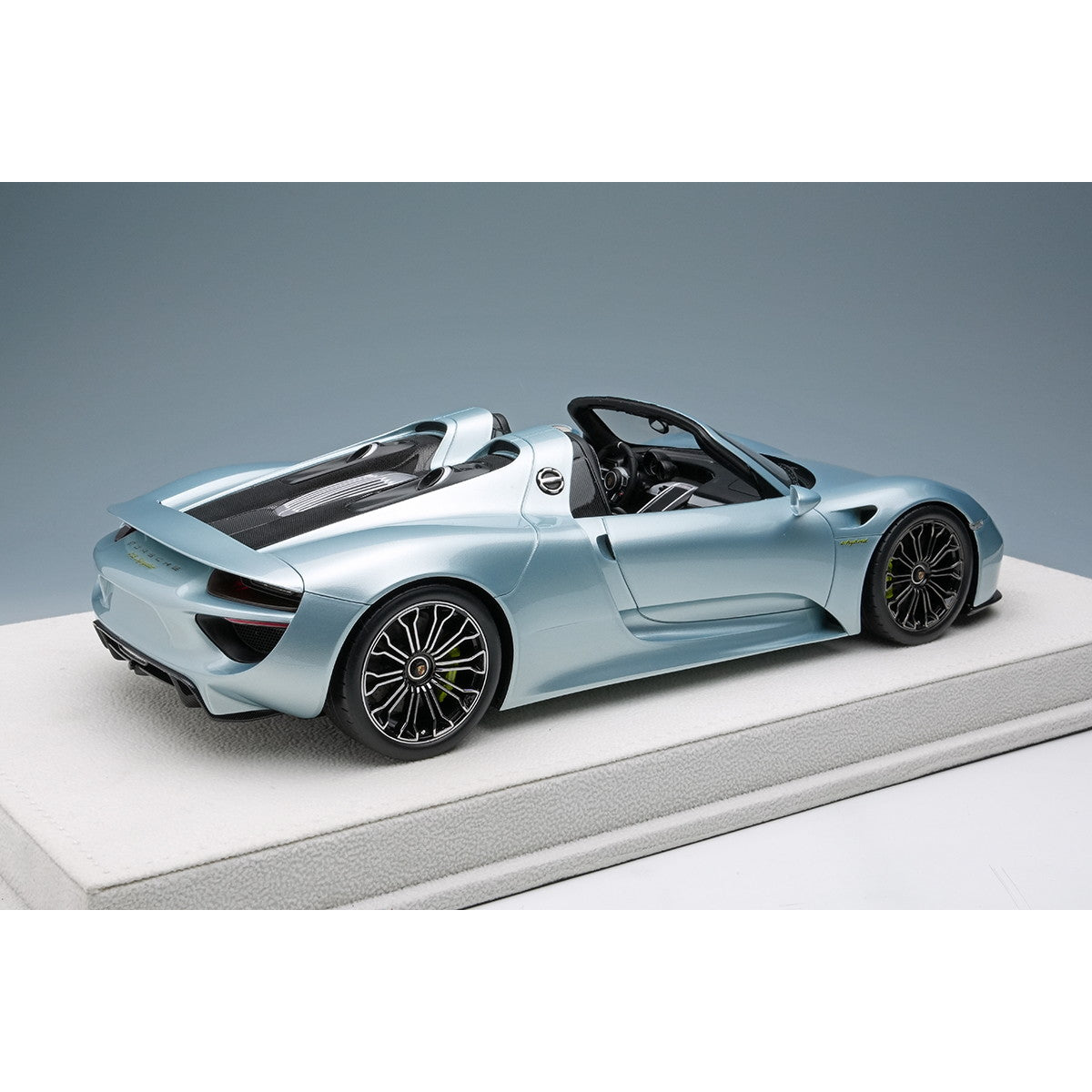 【予約安心出荷】[MDL] 1/18 Porsche 918 Spyder(ポルシェ 918 スパイダー) 2011(リキッドメタルクロームブルー) 完成品 ミニカー(EML045F) EIDOLON(アイドロン)(2025年11月)