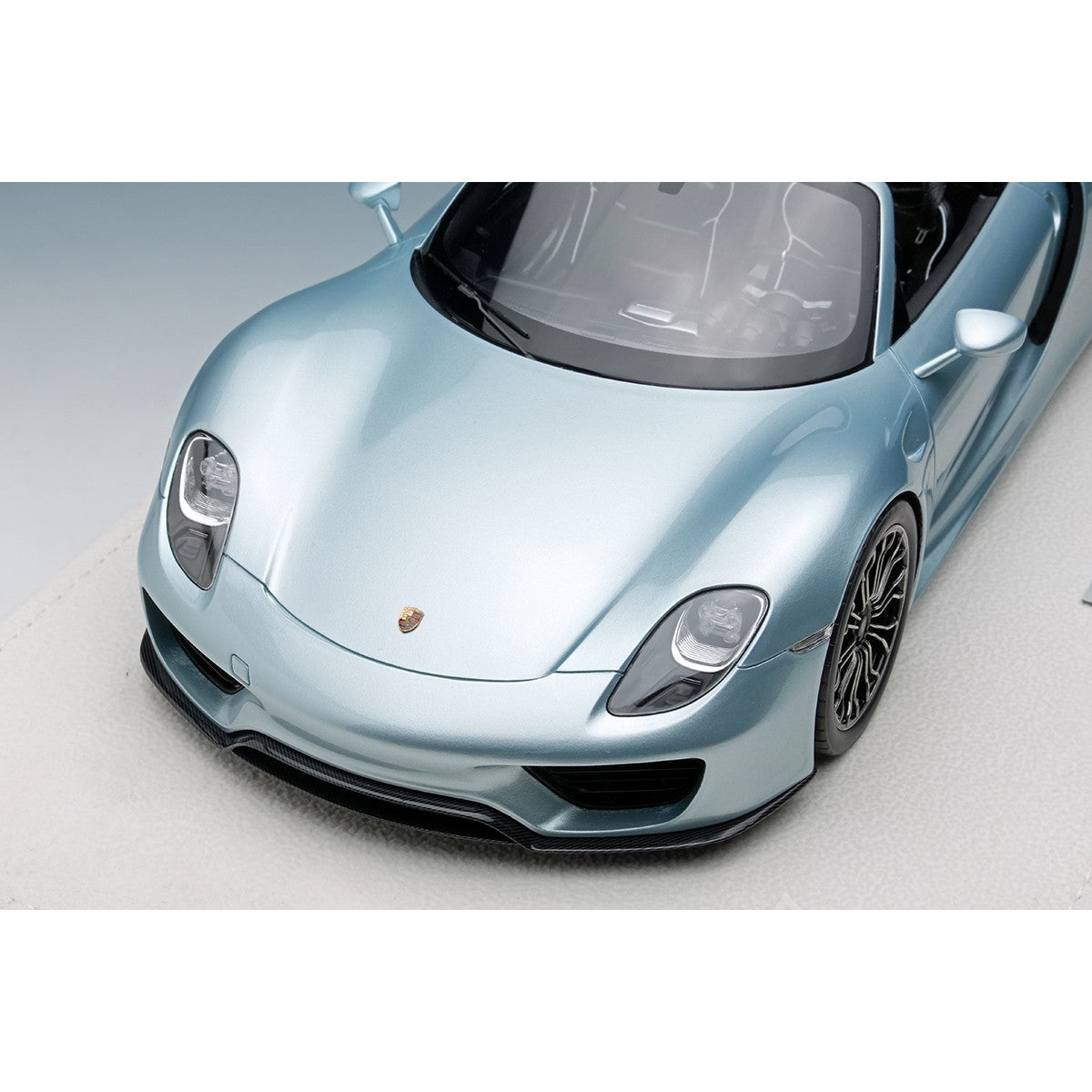 【予約安心出荷】[MDL] 1/18 Porsche 918 Spyder(ポルシェ 918 スパイダー) 2011(リキッドメタルクロームブルー) 完成品 ミニカー(EML045F) EIDOLON(アイドロン)(2025年11月)