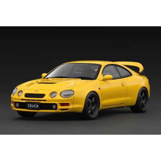 【新品】【お取り寄せ】[MDL] 1/18 Toyota Celica GT-FOUR(ST205) Yellow 完成品 ミニカー(IG3680) ignition model(イグニッションモデル)(20250719)