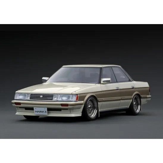 【予約安心出荷】[MDL] 1/18 Toyota MarkII Grande(GX71) Pearl White/Gold 完成品 ミニカー(IG3821) ignition model(イグニッションモデル)(2025年9月)