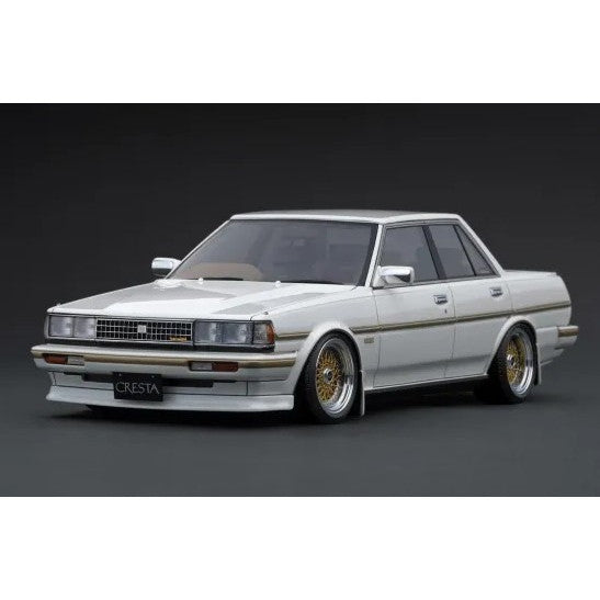 【予約安心出荷】[MDL] 1/18 Toyota CRESTA Super Lucent TWINCAM24 EXCEED(GX71) Pearl White 完成品 ミニカー(IG3830) ignition model(イグニッションモデル)(2025年10月)