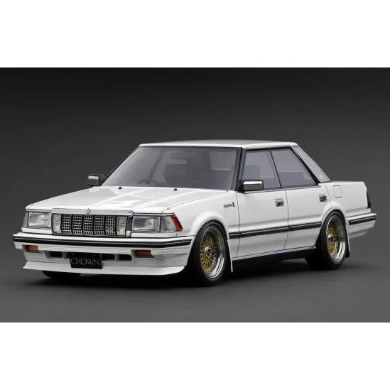 【予約安心出荷】[MDL] 1/18 Toyota Crown 3.0 Royal Saloon G(120) White 完成品 ミニカー(IG3824) ignition model(イグニッションモデル)(2025年8月)