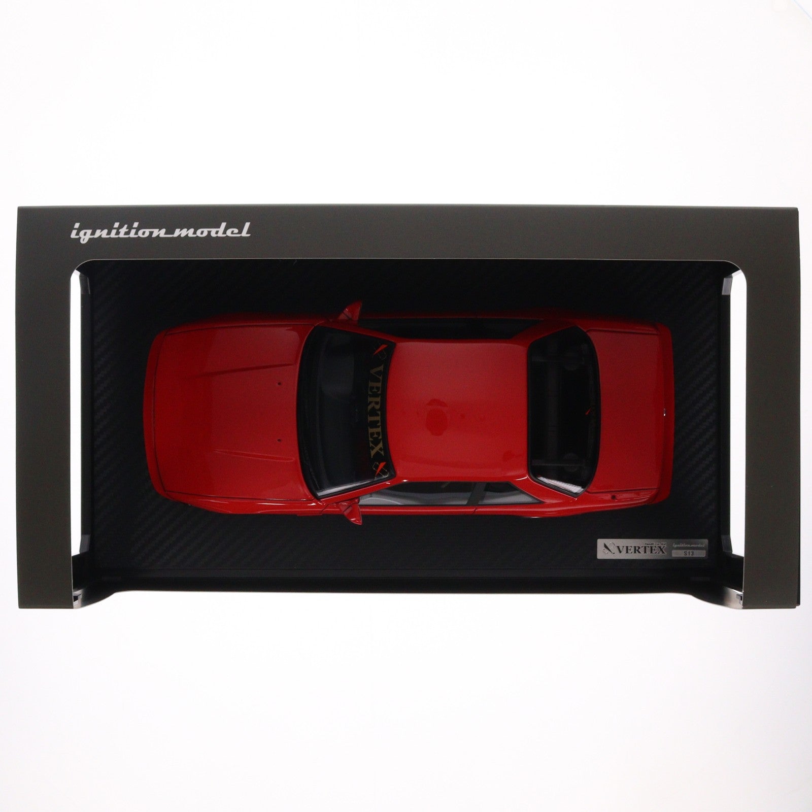 【中古即納】[MDL] 1/18 VERTEX S13 Silvia Red 完成品 ミニカー(IG3584) ignition model(イグニッションモデル)(20251021)