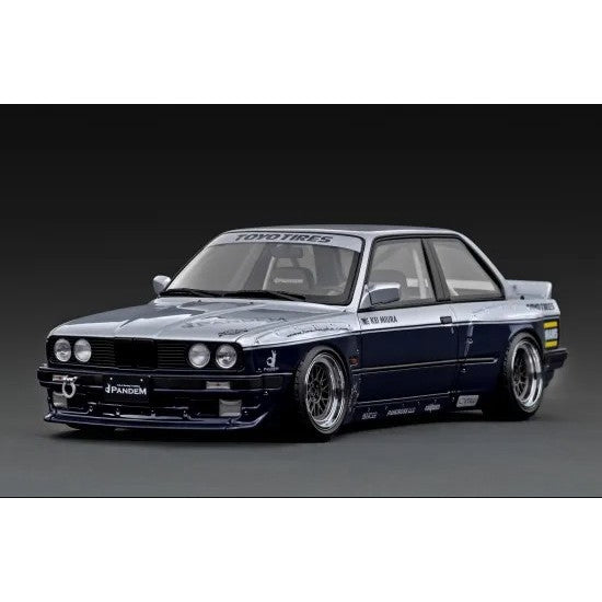【新品】【お取り寄せ】[MDL] 1/18 PANDEM 30 Silver/Blue 完成品 ミニカー(IG3717) ignition model(イグニッションモデル)(20250719)