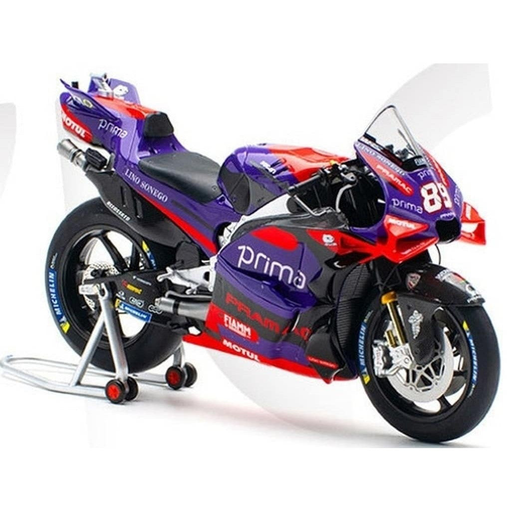 【新品即納】[MDL] 1/12 プラマック ドゥカティ GP24 #21 フランコ・モルビデリ 完成品 ミニカー(KLW001502) KILO WORKS(キロワークス)(20250522)