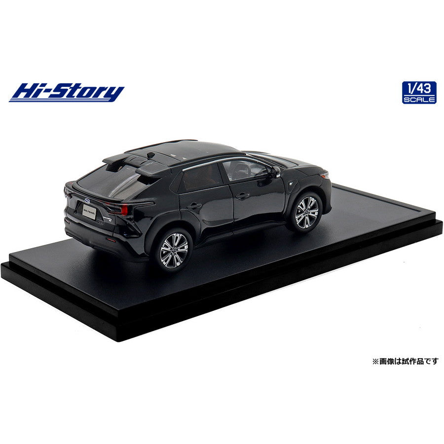 【新品即納】[MDL] ハイストーリーシリーズ 1/43 SUBARU(スバル) SOLTERRA(ソルテラ) ET-HS(2023) ブラック 完成品 ミニカー(HS503BK) ハイストーリー(20250822)