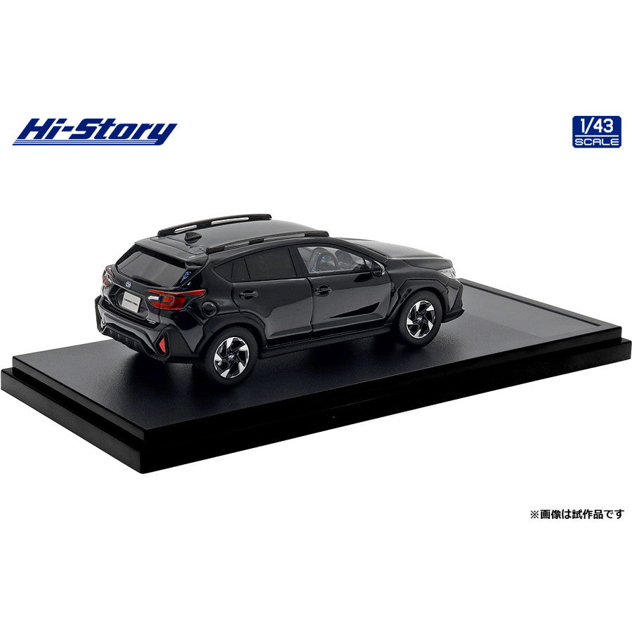 【新品即納】[MDL] ハイストーリーシリーズ 1/43 SUBARU(スバル) CROSSTREK(クロステック) Limited(2023) クリスタルブラック・シリカ 完成品 ミニカー(HS507BK) ハイストーリー(20250822)