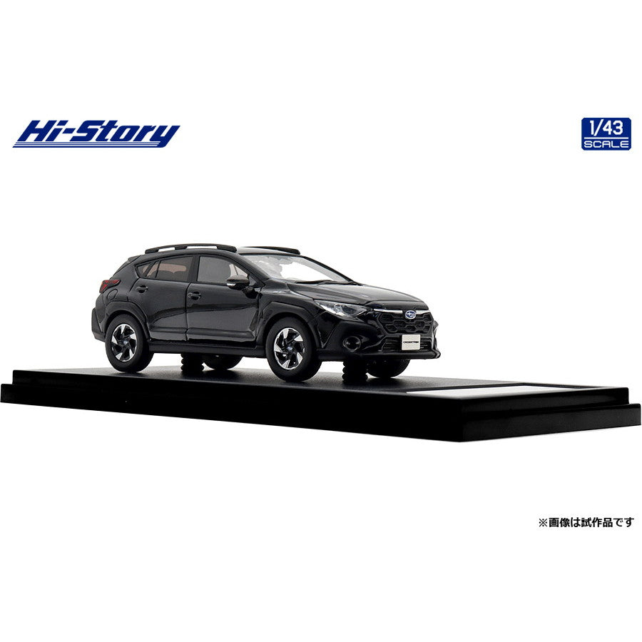 【新品即納】[MDL] ハイストーリーシリーズ 1/43 SUBARU(スバル) CROSSTREK(クロステック) Limited(2023) クリスタルブラック・シリカ 完成品 ミニカー(HS507BK) ハイストーリー(20250822)