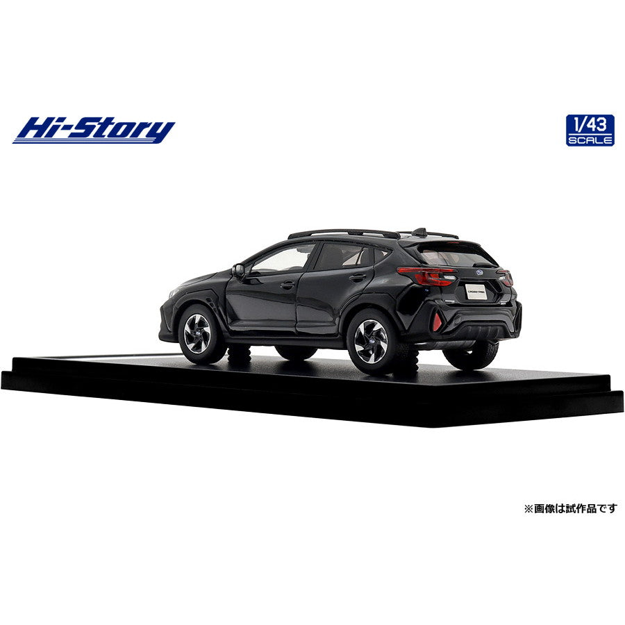 【新品即納】[MDL] ハイストーリーシリーズ 1/43 SUBARU(スバル) CROSSTREK(クロステック) Limited(2023) クリスタルブラック・シリカ 完成品 ミニカー(HS507BK) ハイストーリー(20250822)