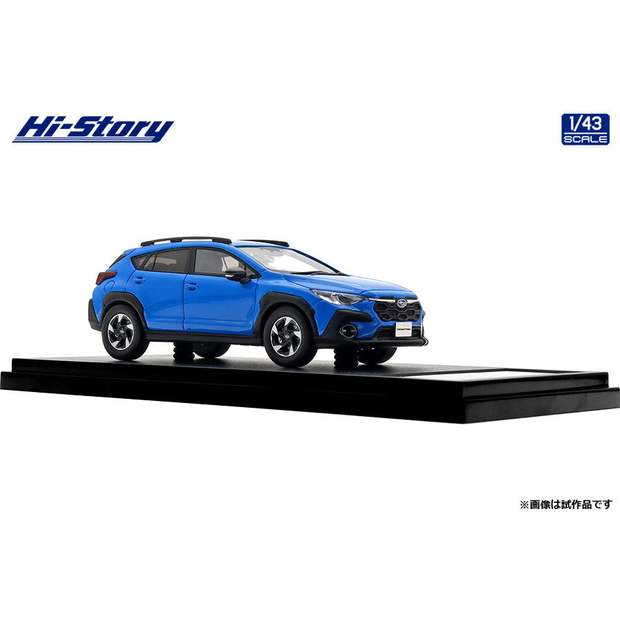【新品即納】[MDL] ハイストーリーシリーズ 1/43 SUBARU(スバル) CROSSTREK(クロステック) Limited(2023) オアシスブルー 完成品 ミニカー(HS507BL) ハイストーリー(20250822)