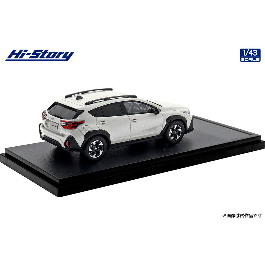 【新品即納】[MDL] ハイストーリーシリーズ 1/43 SUBARU(スバル) CROSSTREK(クロステック) Limited(2023) クリスタルホワイト・パール 完成品 ミニカー(HS507WH) ハイストーリー(20250822)