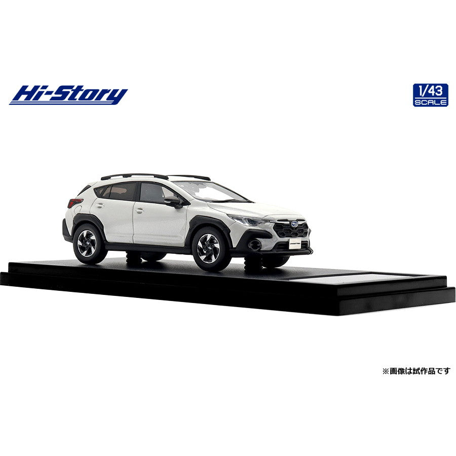 【新品即納】[MDL] ハイストーリーシリーズ 1/43 SUBARU(スバル) CROSSTREK(クロステック) Limited(2023) クリスタルホワイト・パール 完成品 ミニカー(HS507WH) ハイストーリー(20250822)