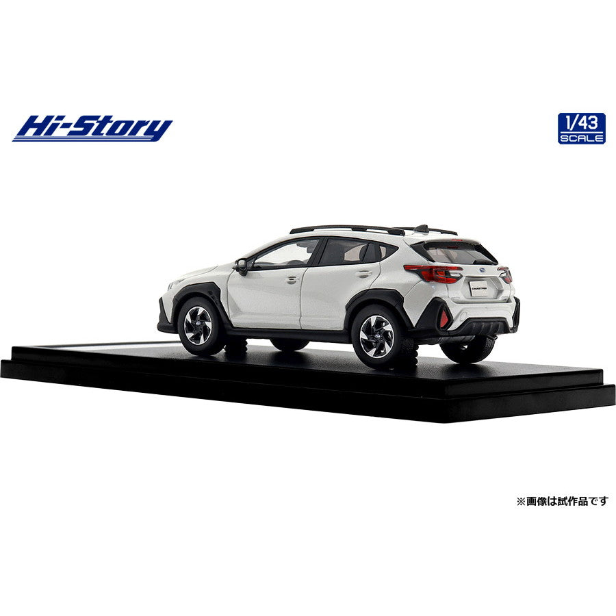 【新品即納】[MDL] ハイストーリーシリーズ 1/43 SUBARU(スバル) CROSSTREK(クロステック) Limited(2023) クリスタルホワイト・パール 完成品 ミニカー(HS507WH) ハイストーリー(20250822)
