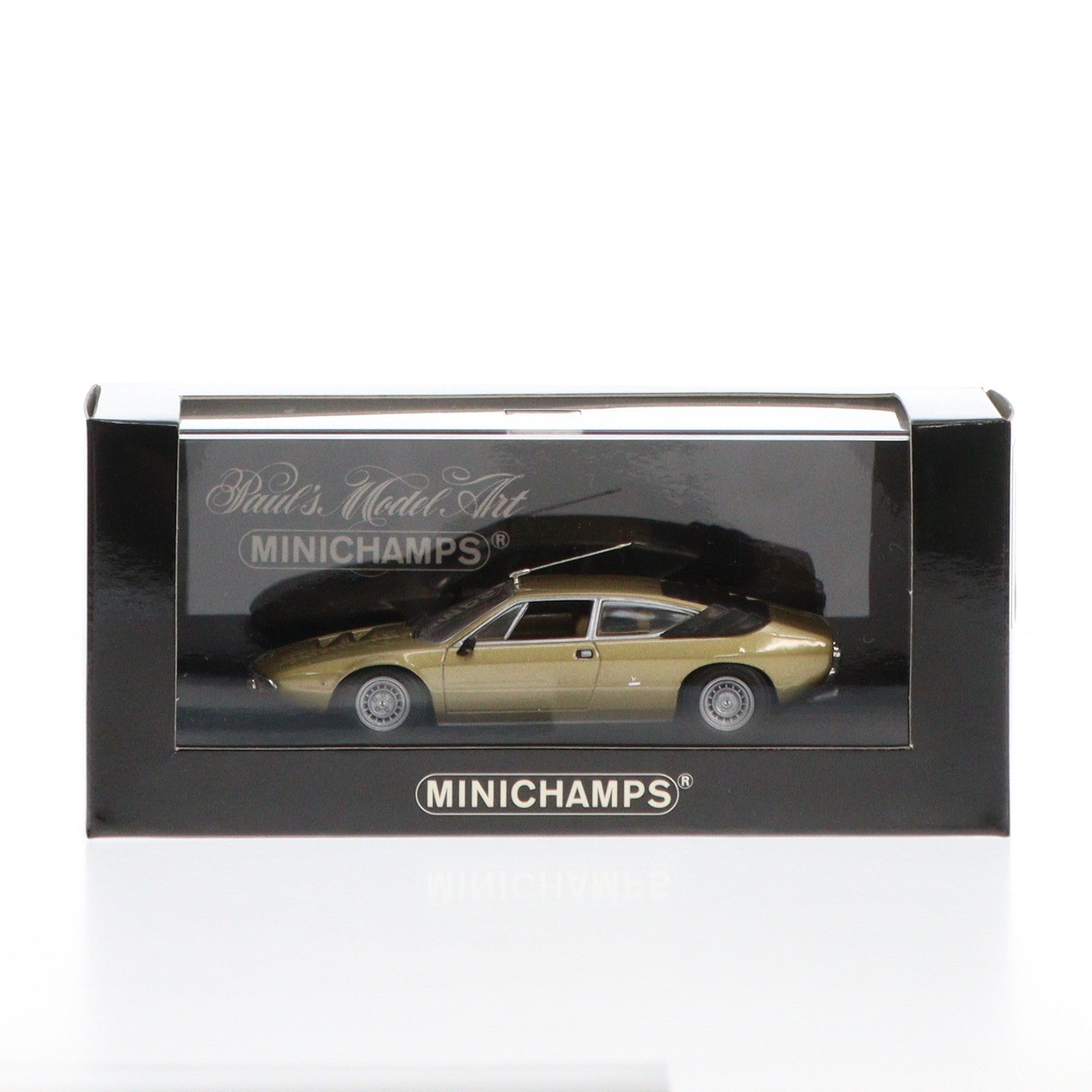 【中古即納】[MDL] 1/43 Lamborghini Urraco(ランボルギーニ ウラッコ) 1974(ゴールド) 完成品 ミニカー(400103320) MINICHAMPS(ミニチャンプス)(19991231)