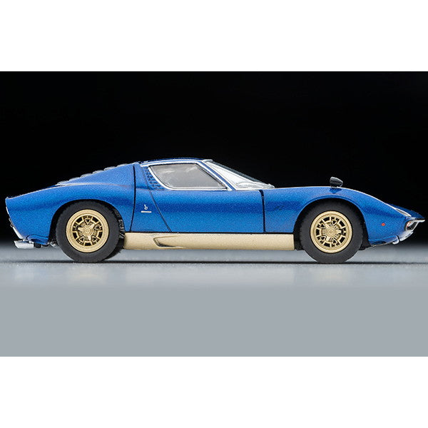 【予約安心出荷】[MDL] トミカリミテッドヴィンテージ 1/64 LV ランボルギーニ ミウラ SV(ブルーメタリック) 完成品 ミニカー(336549) TOMYTEC(トミーテック)(2025年10月)
