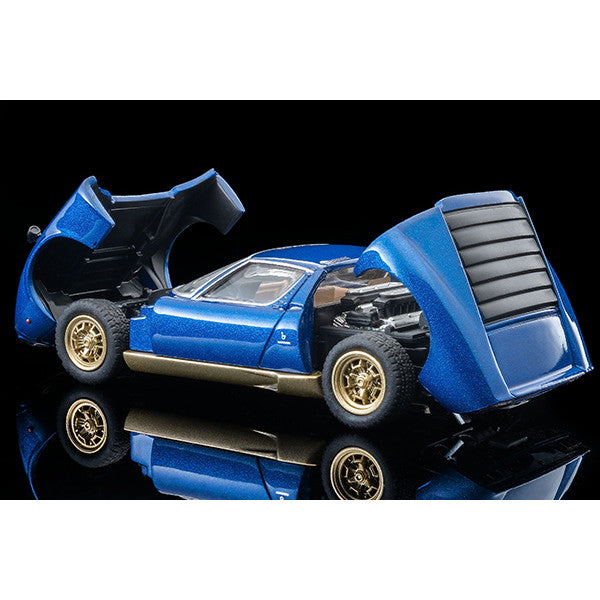 【予約安心出荷】[MDL] トミカリミテッドヴィンテージ 1/64 LV ランボルギーニ ミウラ SV(ブルーメタリック) 完成品 ミニカー(336549) TOMYTEC(トミーテック)(2025年10月)