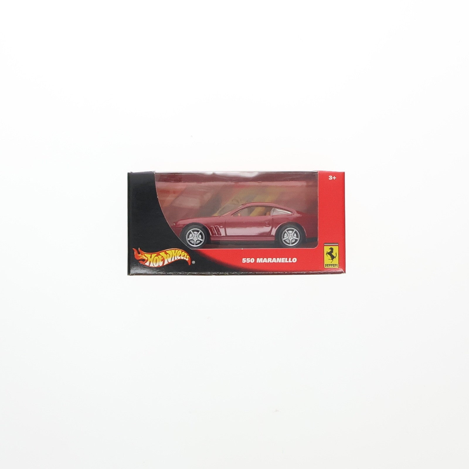 【中古即納】[MDL] Hot Wheels(ホットウィール) Passione 1/43 Ferrari(フェラーリ) 550 マラネロ(レッド) シェル限定モデル 完成品 ミニカー(53402) マテル(20010101)