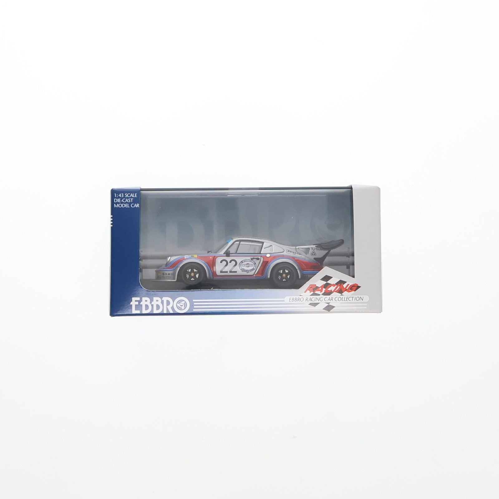 【中古即納】[MDL] RACING CAR COLLECTION 1/43 ポルシェ 911RSR Tb LM '71 #22 完成品 ミニカー(EBR43536) EBBRO(エブロ)(20040615)