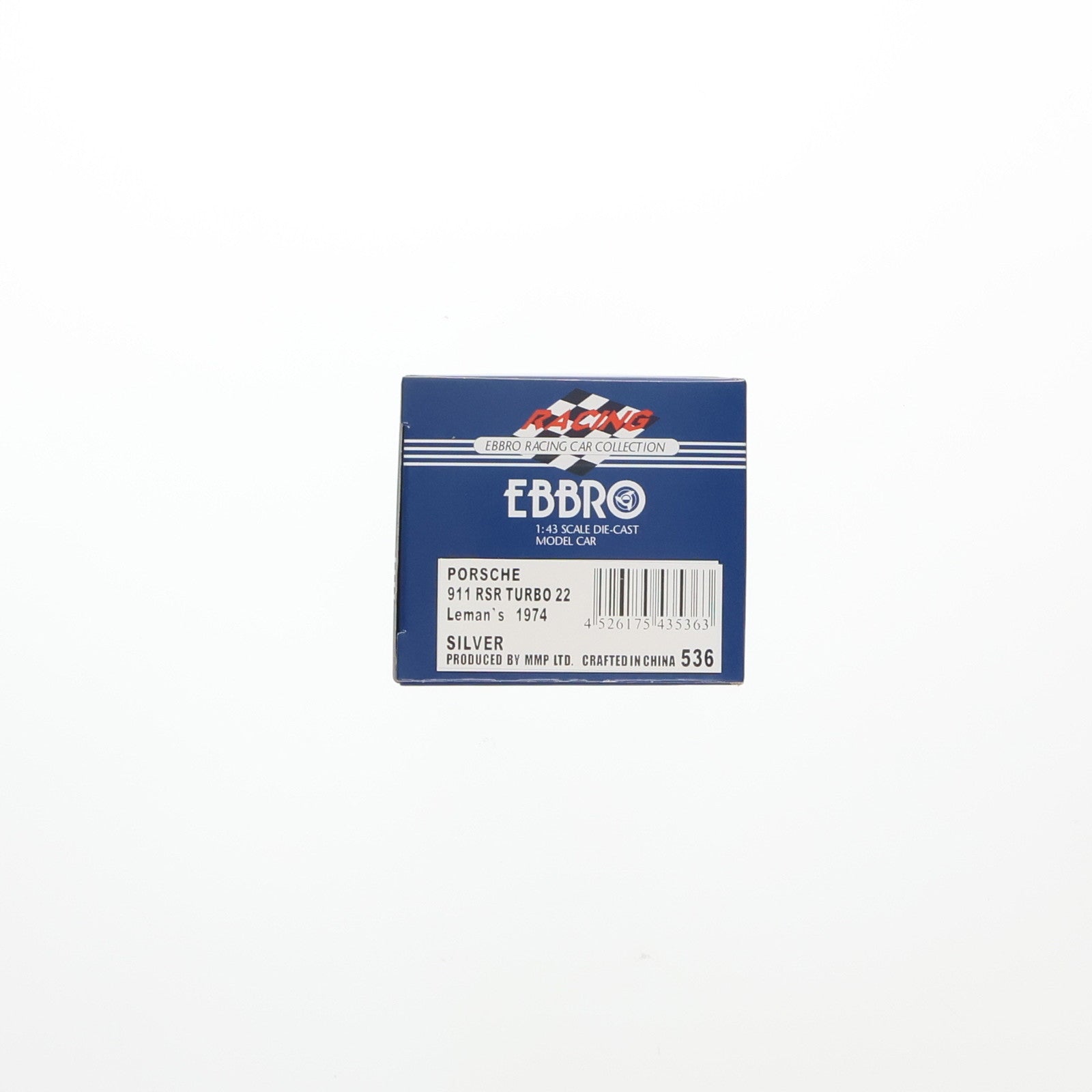 【中古即納】[MDL] RACING CAR COLLECTION 1/43 ポルシェ 911RSR Tb LM '71 #22 完成品 ミニカー(EBR43536) EBBRO(エブロ)(20040615)