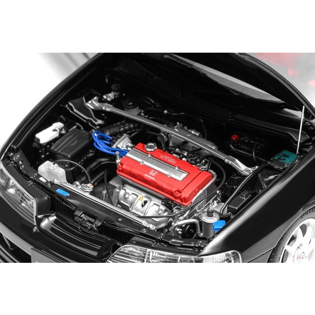 【予約安心出荷】[MDL] 1/18 ホンダ Integra(インテグラ) Type R(DC2) Early Version Flamenco Black Pearl 完成品 ミニカー(M85203) MOTORHELIX(モーターヘリックス)(2025年10月)