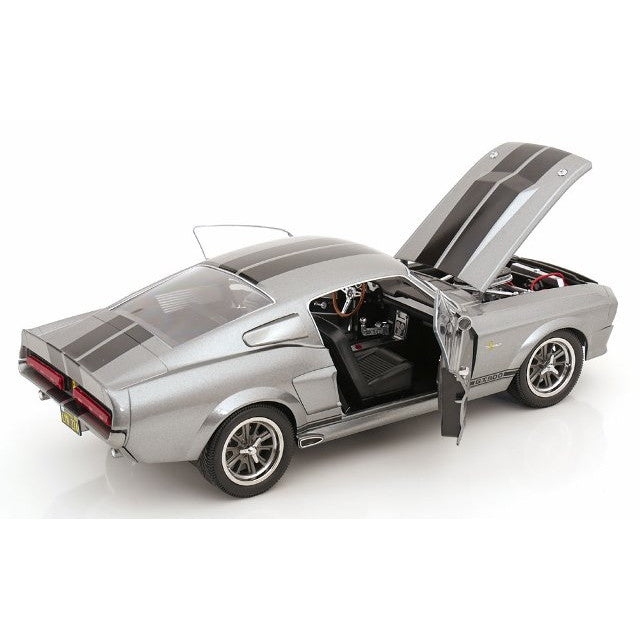 【予約安心出荷】[MDL] 1/12 フォード マスタング Shelby GT500 Eleanor(エレノア) 1967 グレーメタリック×ブラック 完成品 ミニカー(KKDC120171) KK scale(ケーケースケール)(2025年11月)