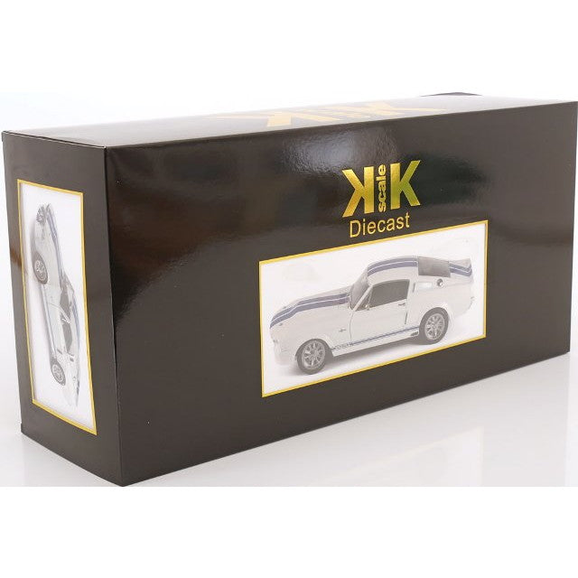 【予約安心出荷】[MDL] 1/12 フォード マスタング Shelby GT500 1967 ホワイト×ブルー 完成品 ミニカー(KKDC120172) KK scale(ケーケースケール)(2025年11月)