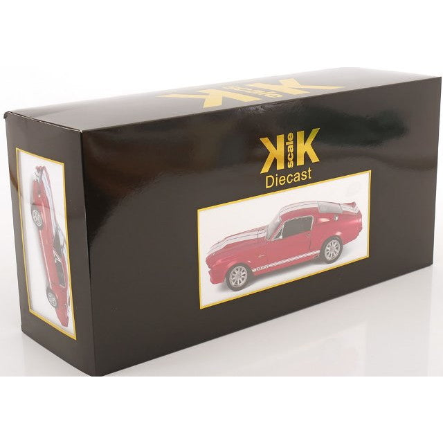 【予約安心出荷】[MDL] 1/12 フォード マスタング Shelby GT500 1967 レッド×ホワイト 完成品 ミニカー(KKDC120173) KK scale(ケーケースケール)(2025年11月)