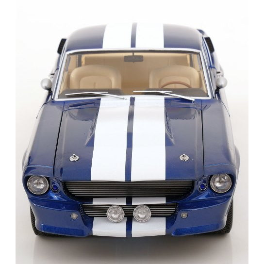 【予約安心出荷】[MDL] 1/12 フォード マスタング Shelby GT500 1967 ブルーメタリック×ホワイト 完成品 ミニカー(KKDC120174) KK scale(ケーケースケール)(2025年11月)