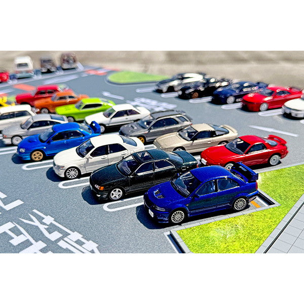 【予約安心出荷】[MDL] トミカラマ ヴィンテージ12a 大黒パーキングエリア マットA(日産 シルビア Q's エアロ 95年式付属) 1/64 完成品 ミニカー用ストラクチャー(335962) TOMYTEC(トミーテック)(2025年10月)