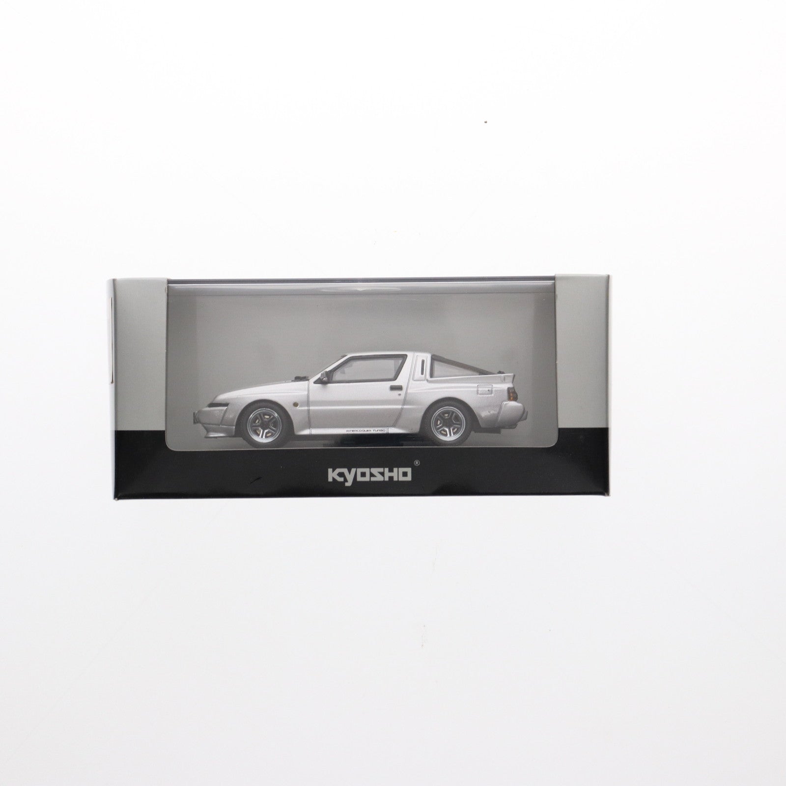 【中古即納】[MDL] 1/43 MITSUBISHI STARION(スタリオン) 2600 GSR-VR(グレイシルバー) 完成品 ミニカー(03712S) 京商(19991231)
